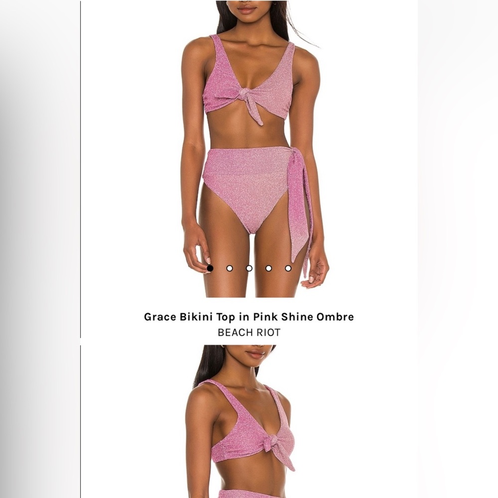 Beach Riot Grace Bikini Set- small